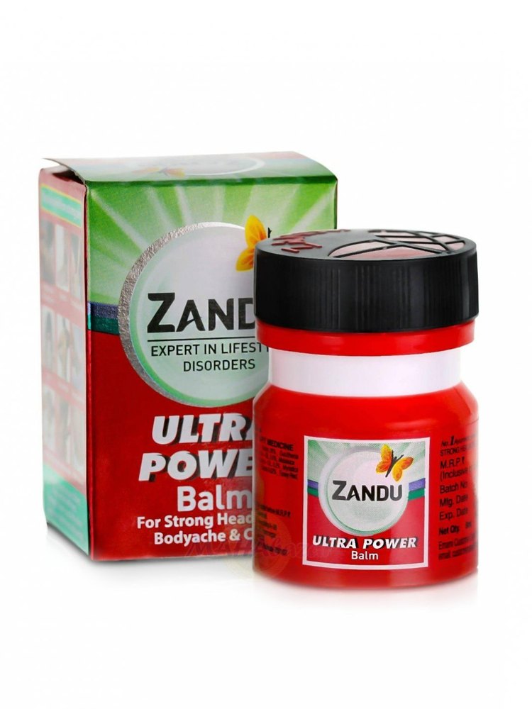 Emami limited Zandu Balm Ultra Power, For Personal, Packaging Size: 8ml