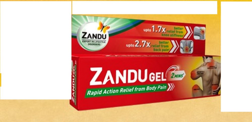 Zandu Gel, Packaging Size: Plastic Bottle Type