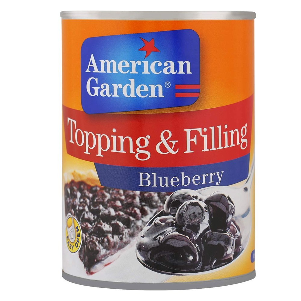 A Grade American Garden Topping and Filling Blueberry, Packaging Size: 267ml