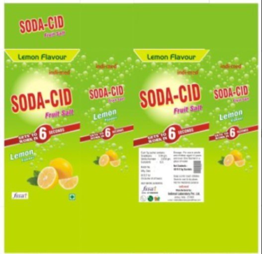 Soda Cid Fizz, Non prescription, Treatment: Antacid
