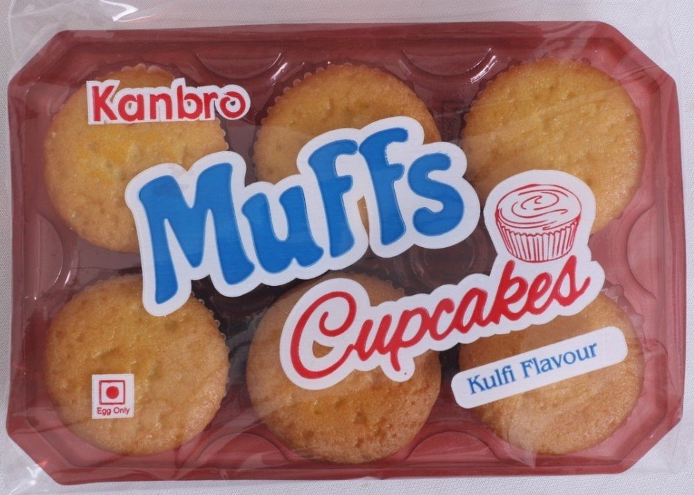 Kanbro Kulfi Cupcake, 125 G