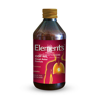 Plastic Red Cough Relief Syrup