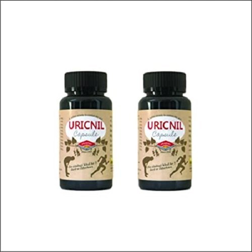 Uric Acid Softgel Capsules, Prabhat Ayurvedic Pharmacy, 60 Pills