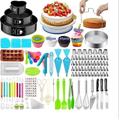 Golden Silicone Cake Baking Tools Accessories