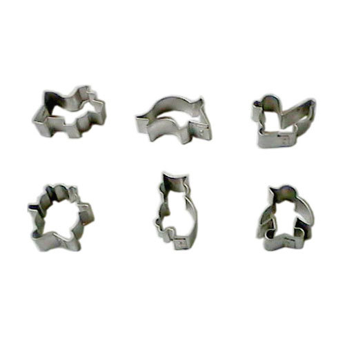 Silver Stainless steel Animal Cutters-B Bakery Tool