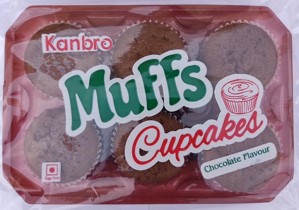 Kanbro Chocolate Cupcake, 125 G