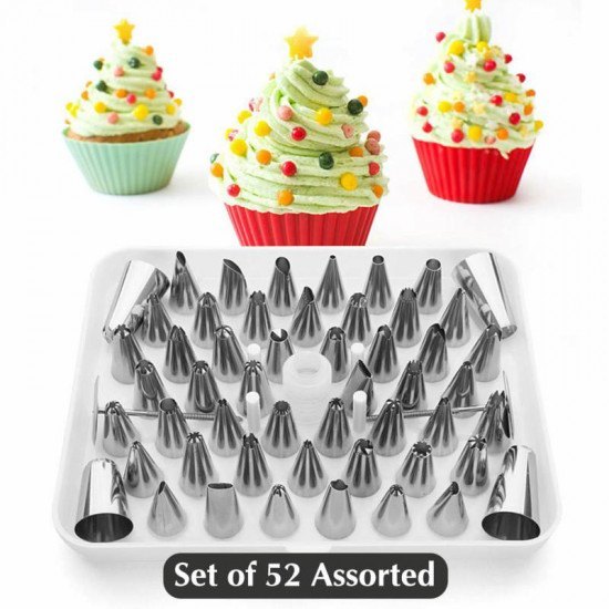 Silver SS. Decoration Cake Nozzles