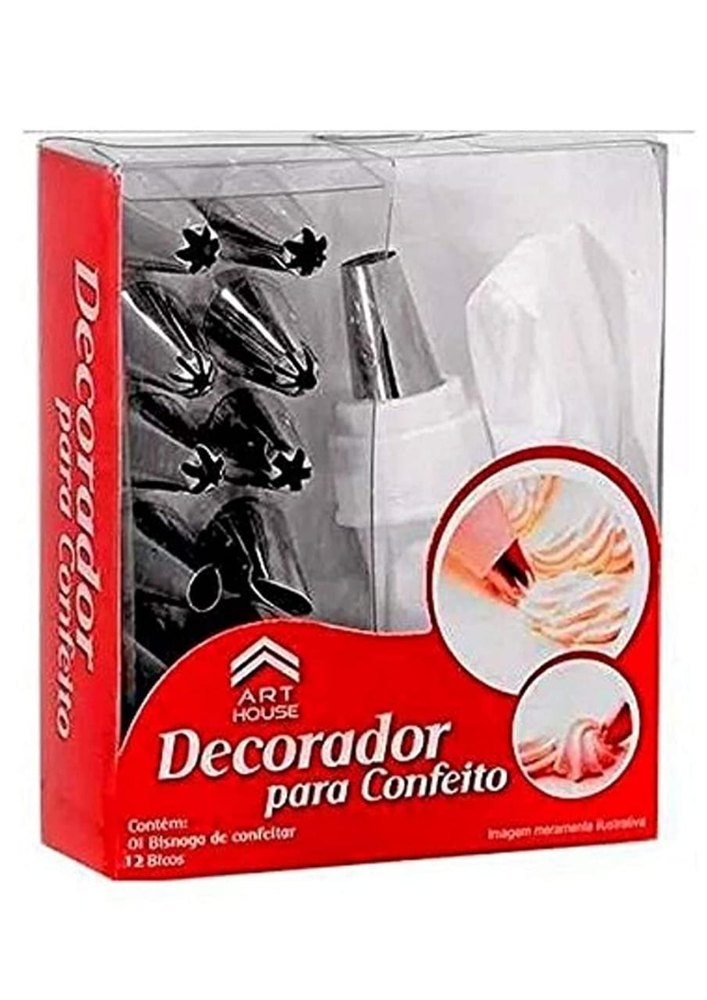 Silver Acrylic Cake Decorating Tools, For Home, Bakery etc, Size: 6 Inch