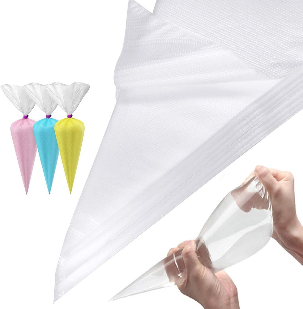 Transparent Disposable Piping Bags Small/ Medium/ Large, For Bakery