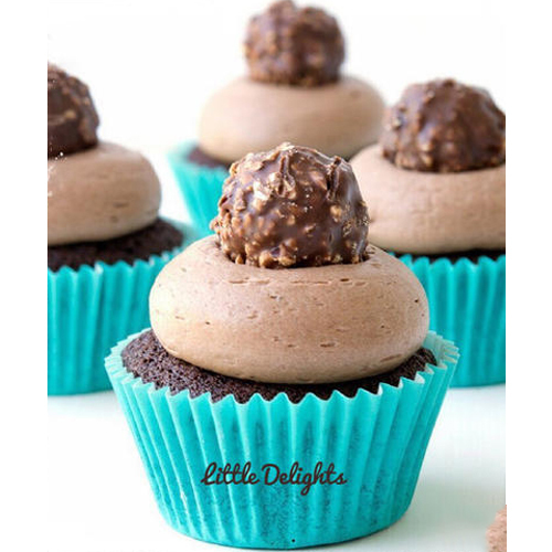 Ferrero Rocher Chocolate Cupcake
