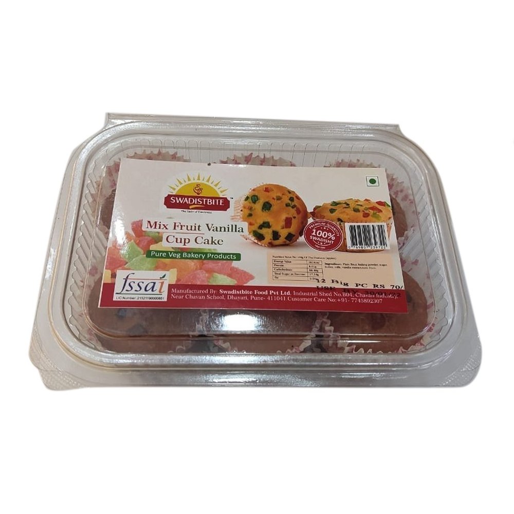 Swadistbite Mix Fruit Vanilla Cupcake
