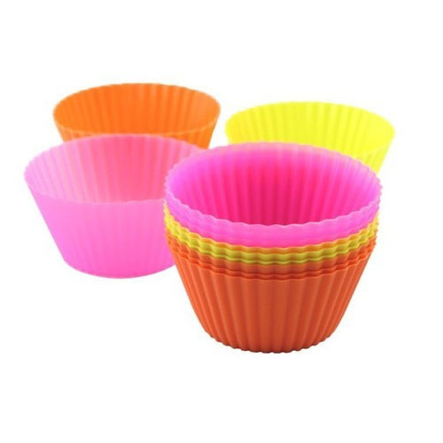 Silicone cup cake silicon mold