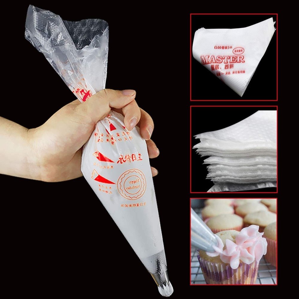 Transparent Disposable Piping Bag Large