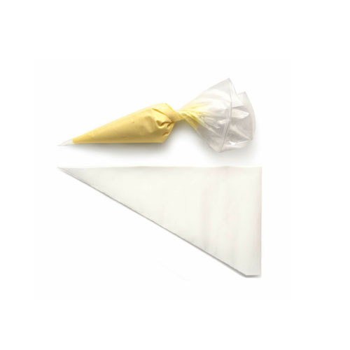 White +HDPE Disposable Piping Bag, For Cake Decoration, Size: 36 * 30 * 21 Cm