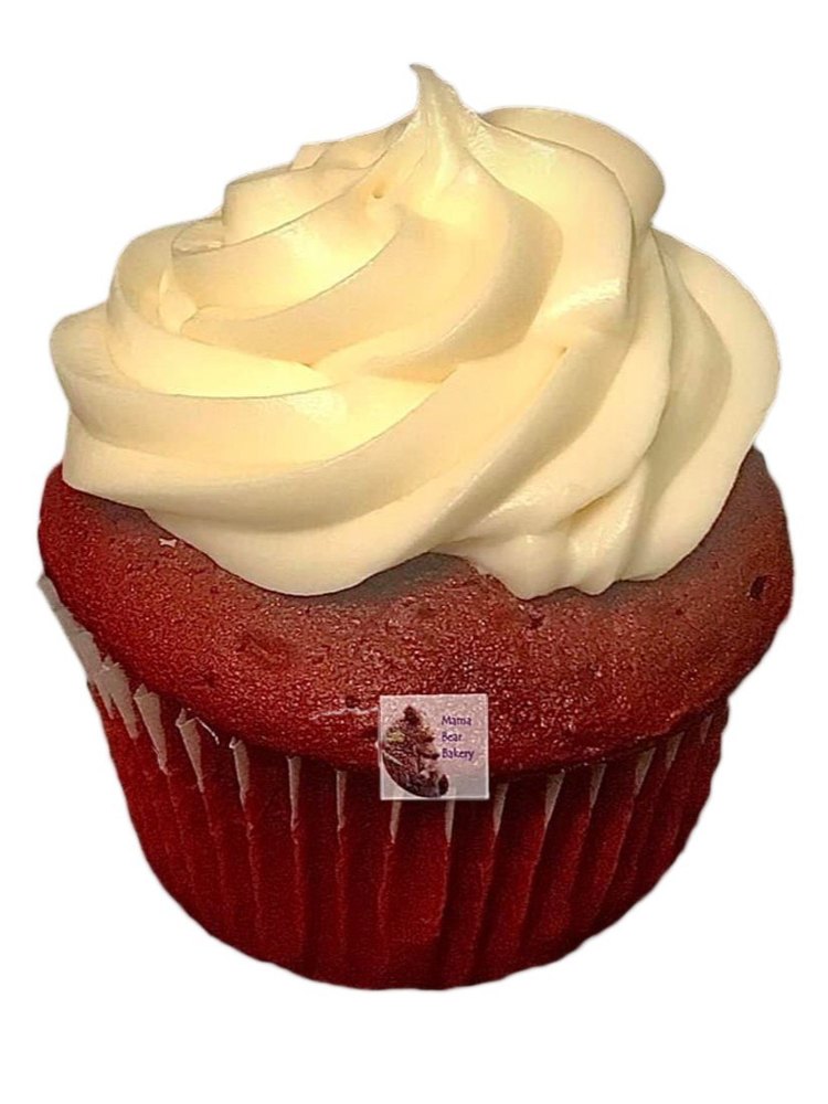 Sweet Red Velvet Vanilla Cupcake, 100gm