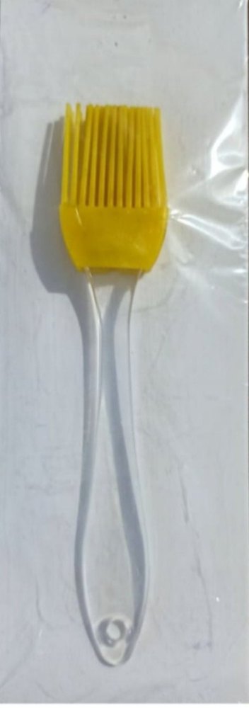 Yellow Pastry Silicon Brush