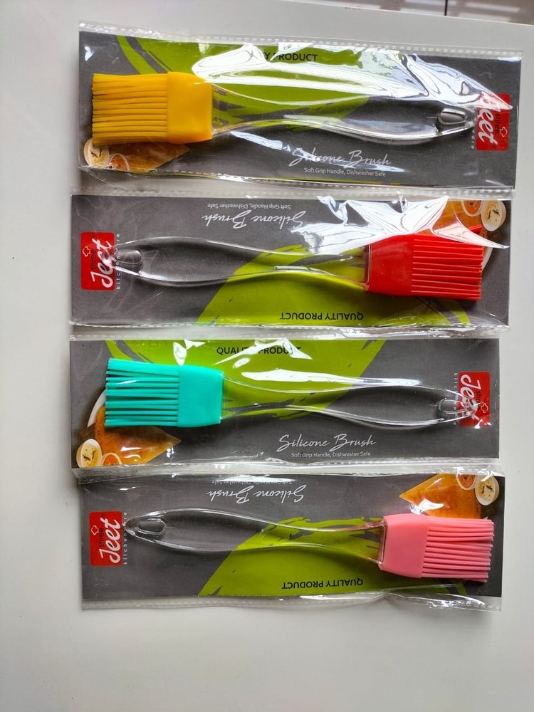 Silicone Spatula And Pastry Brush