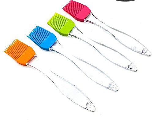 Silicone Series Basting Brush with Acrylic Handle