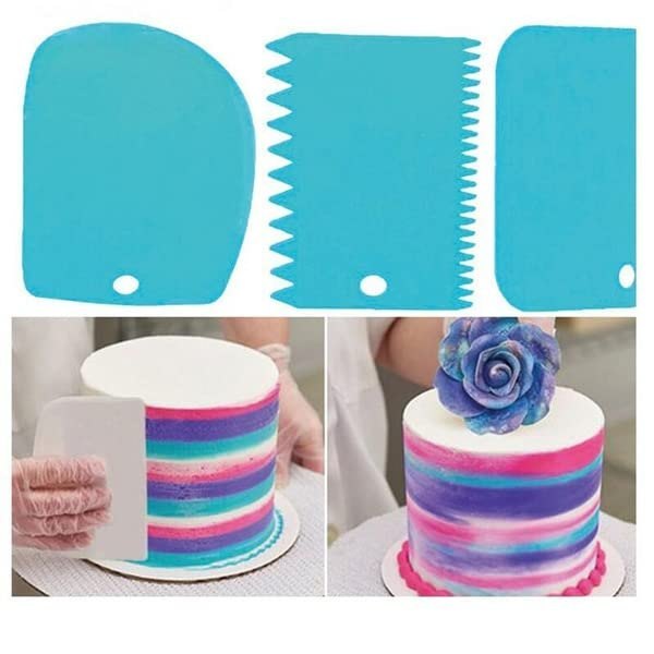 3 Fondant Smoother Fondant Cake Decorating Tools, Cake Candy Pastry Decorating Baking