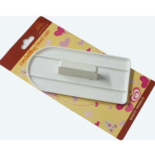 White Plastic Fondant Smoother, For Bakery