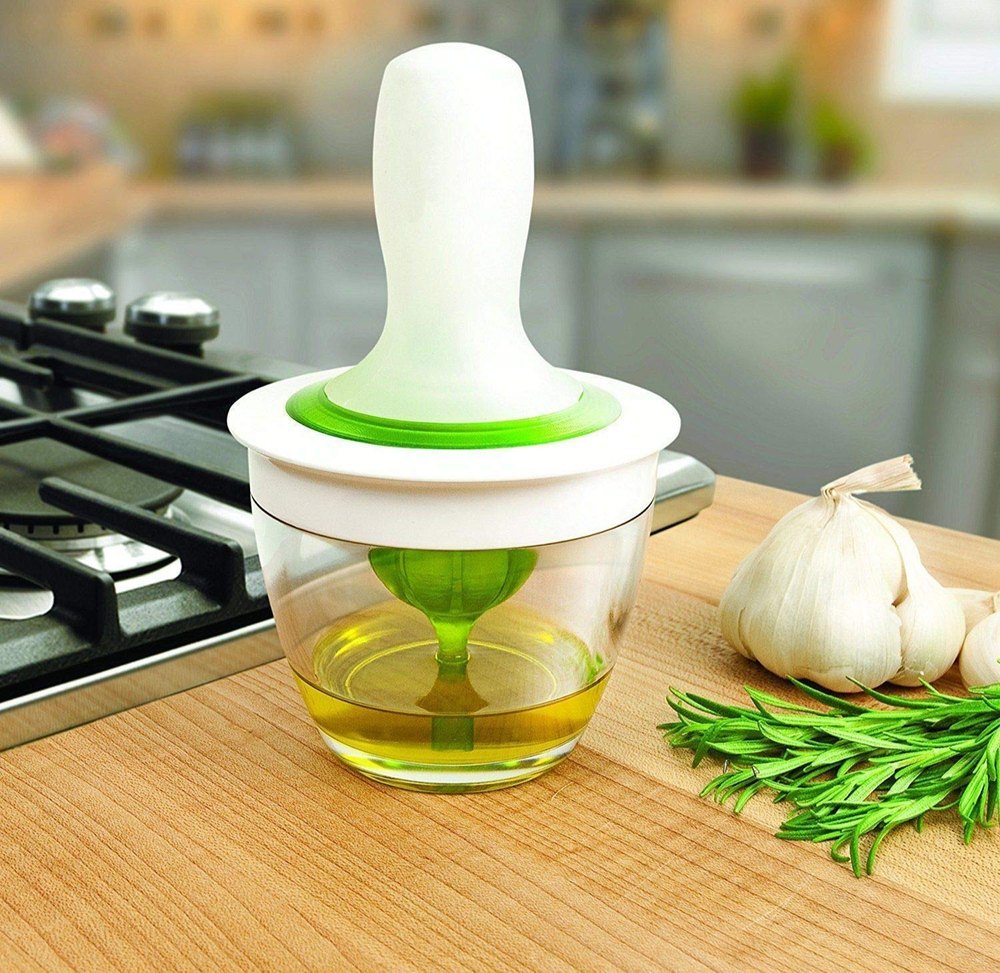 Round Kitchen Silicone Oil Brush Basting Set