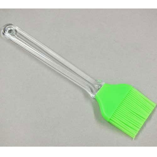 White, green Rectangular Pastry Brush, For Bakery