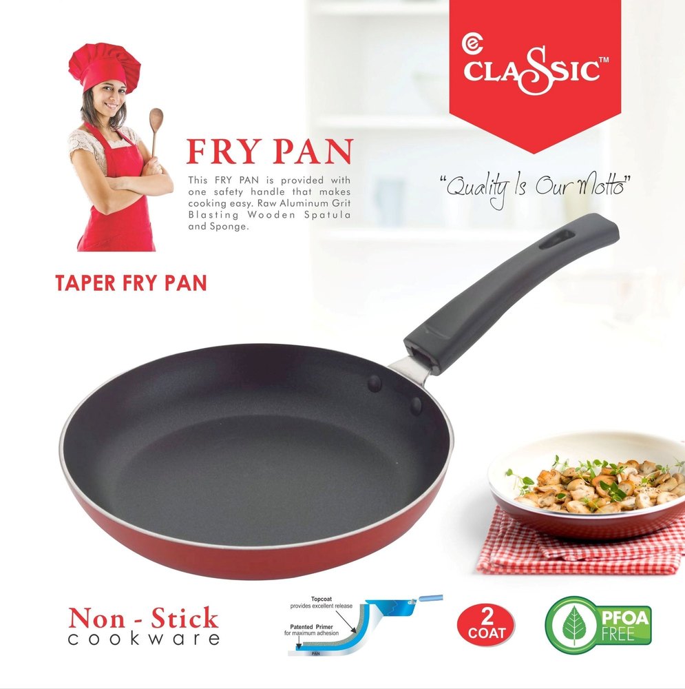 Aluminium Non Stick Fry Pan 180 Mm, For Home, Size: 18 Cms