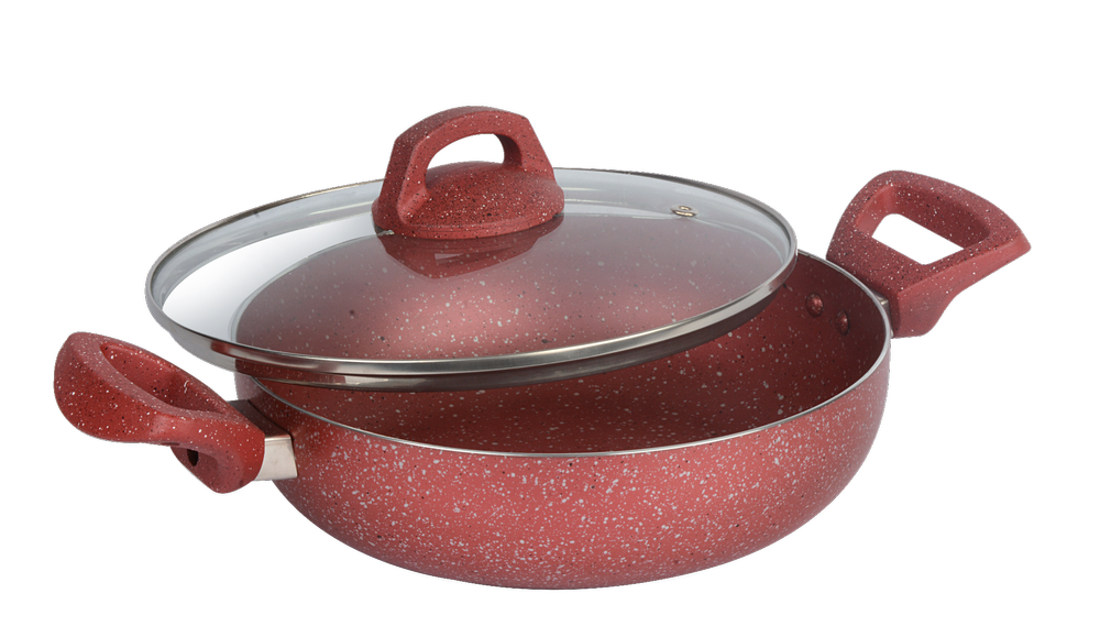 ETHICAL 1 Non Stick Kadhai, For Home, Size: 24 Cm