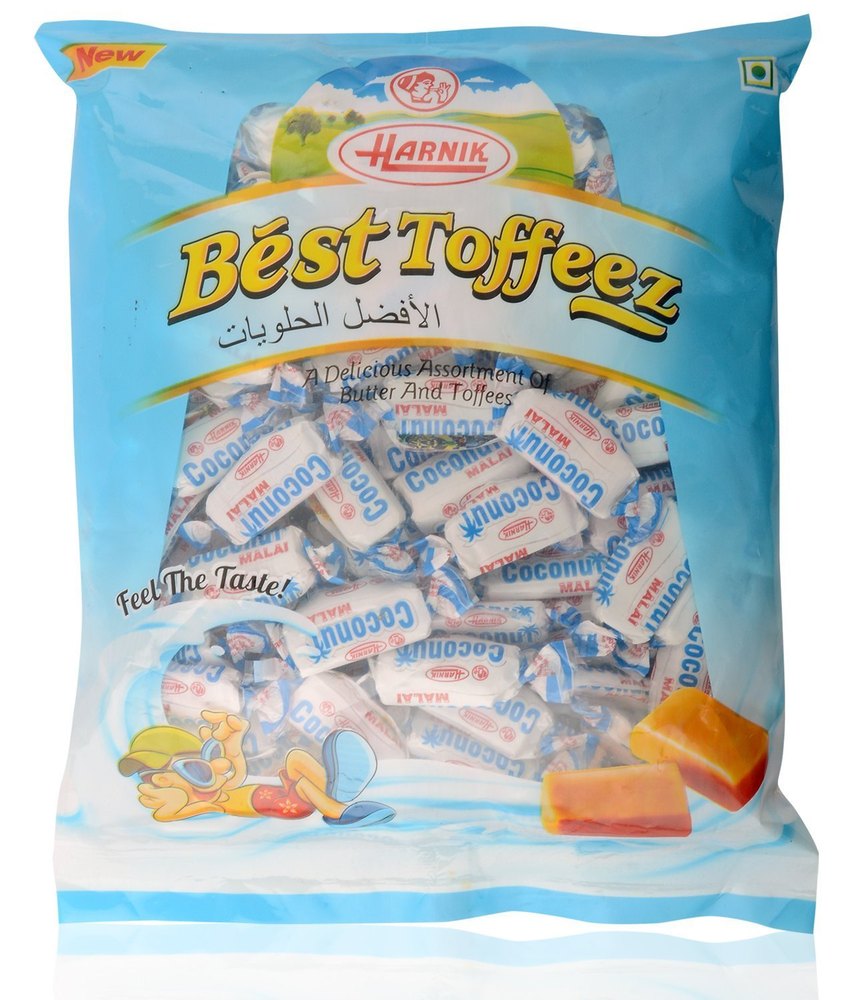 Rectangular Coconut Toffee, Packaging: Bag, Packaging Type: Plastic Jar