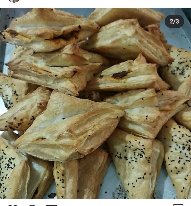 Paneer Puff Patties