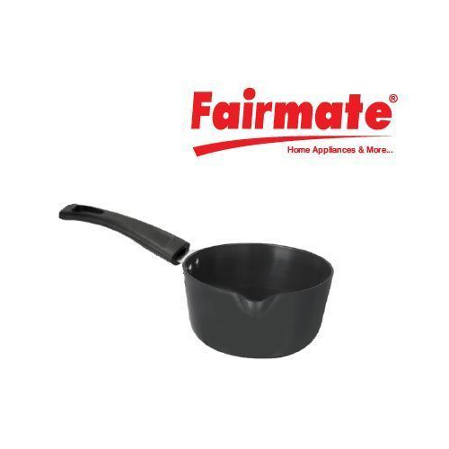 Aluminium Black Sauce Pan, For Home, Packaging Type: Box
