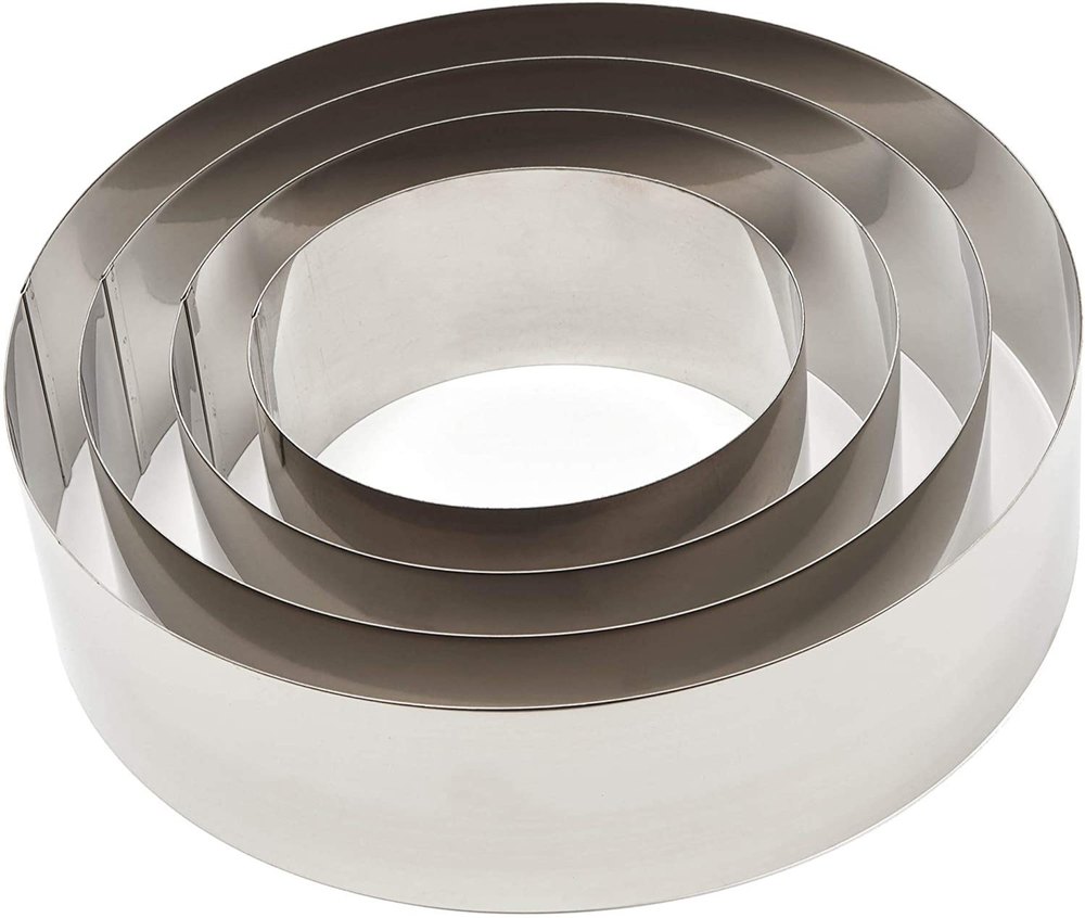 Customized Sizing Stainless Steel Cake Baking Rings