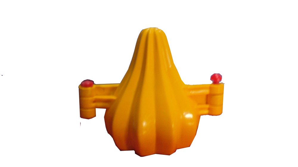 Yellow Modak 3D Plastic Mould