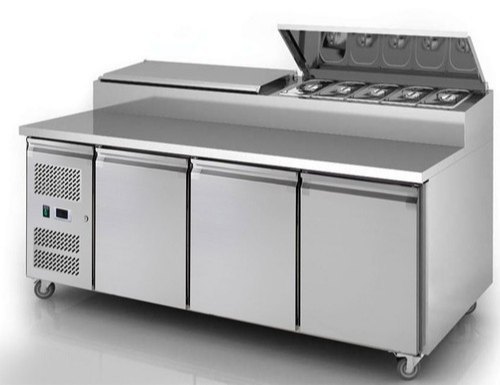 Stainless Steel Pizza make line, For Commercial Use