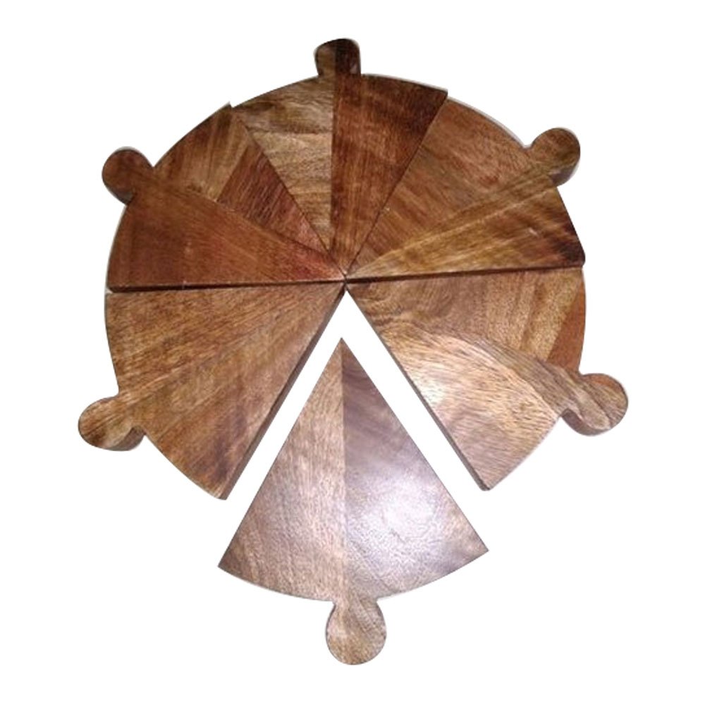 Wooden Round Pizza Tray, For Hotel, Size: 30.48 X 30.48 X 2.54 Cm