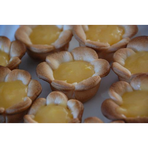 Flower Shaped Lemon Tart