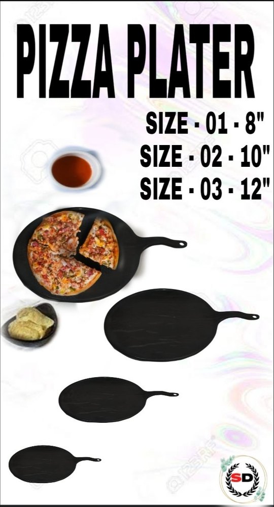 Round MELAMINE PIZZA PLATER, For home, hotel & restaurants