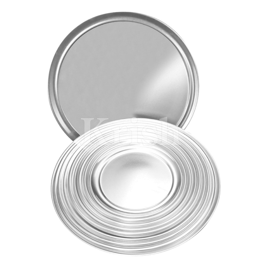 Aluminium Round Pizza Tray - Wide Pan, For Hotel, Size: 6-20 Inches