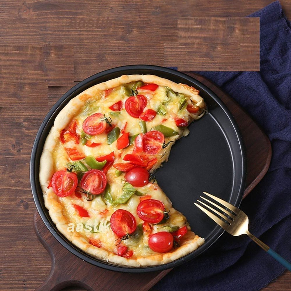 Stainless Steel Round Pizza Pan Tray 26cm, For Hotel