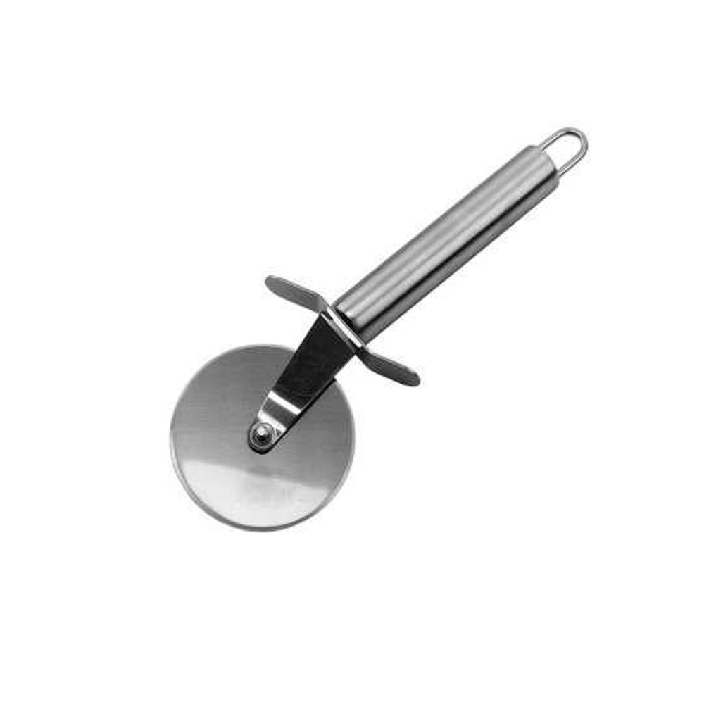 SS Silver Calico Pizza Cutter