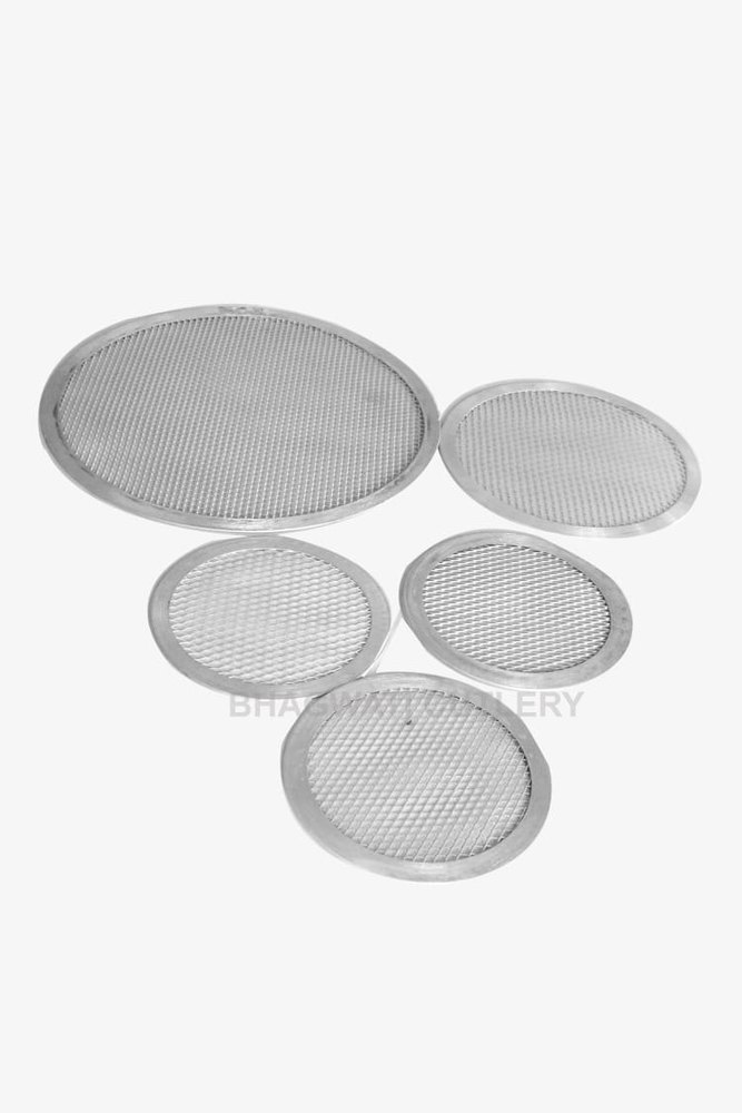 Aluminium Round Pizza Screen, For multi purpose use, Size: 6 To 12 Inch