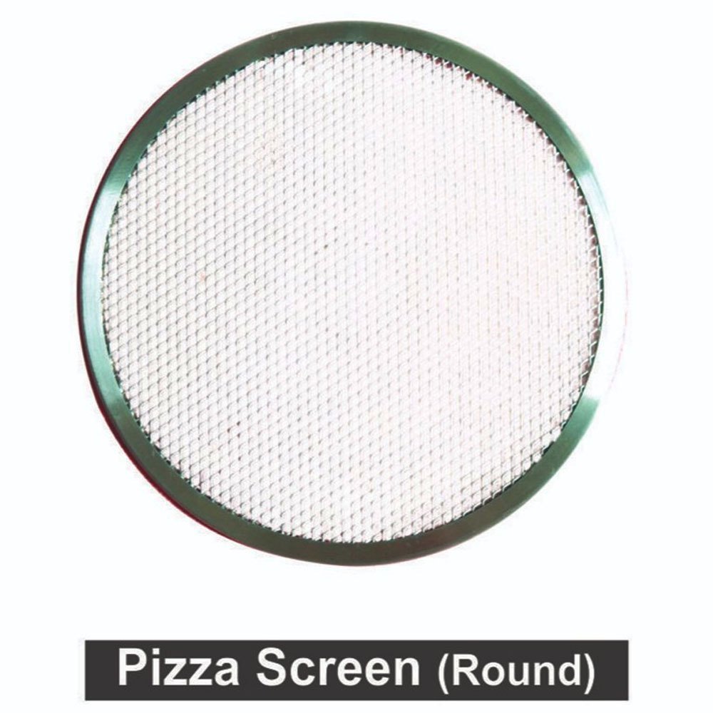 Round Aluminium Pizza Screen, For Hotel and Home, Size: 15Inch