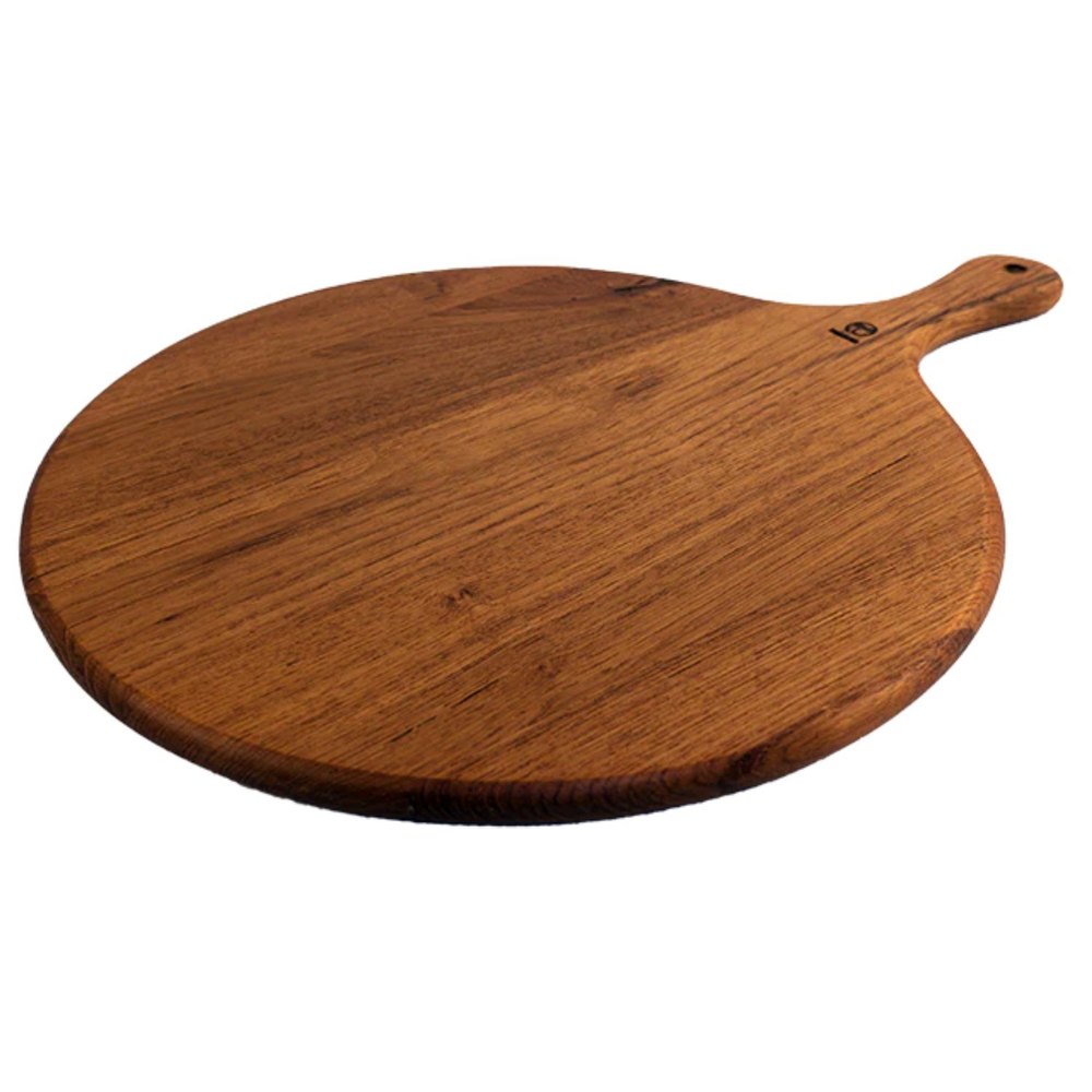 Brown Burma Teak Wooden Long Hand Size Pizza Peel, For Kitchen Ware