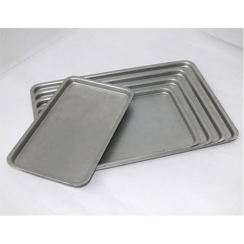 Aluminium Rectangular Multipurpose Tray Set, For Bakery