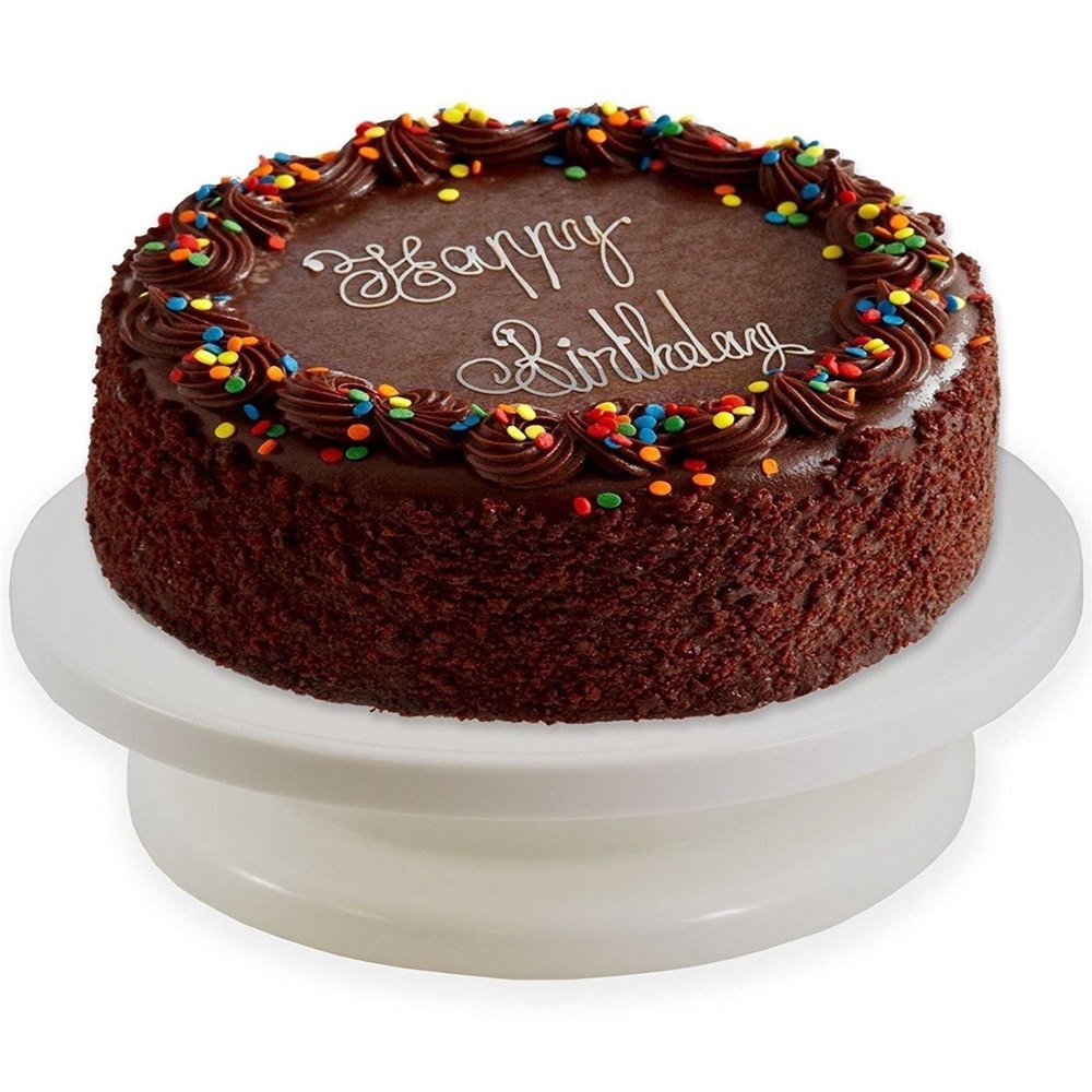 White Plastic Cake Stand Tray, Packaging Type: Box, Round