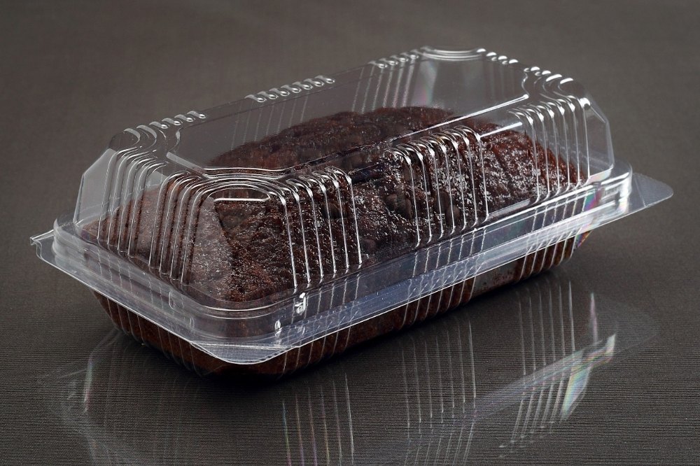 Rectangular Plastic Disposable Cake Tray, Thickness: 220 Micron, Size: 6x3x3.5 Inch