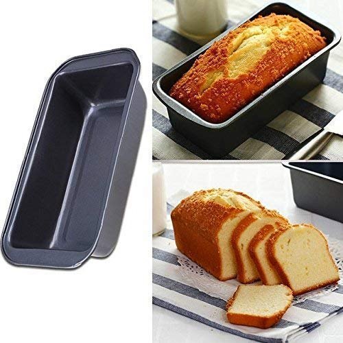 Carbon Steel Black Bread Loaf Cake Baking Non Stick Pan Mould Rectangle Shape, For Bakery