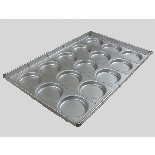 Silver Color Burger Bun Tray, Size: 600 x 400 mm