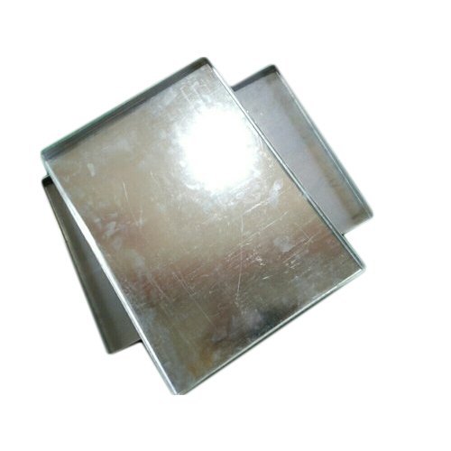Matel G I and S S sheet Rectangular Metal biscuit Baking Tray, 1-2, Size: 13x18x1 Inch