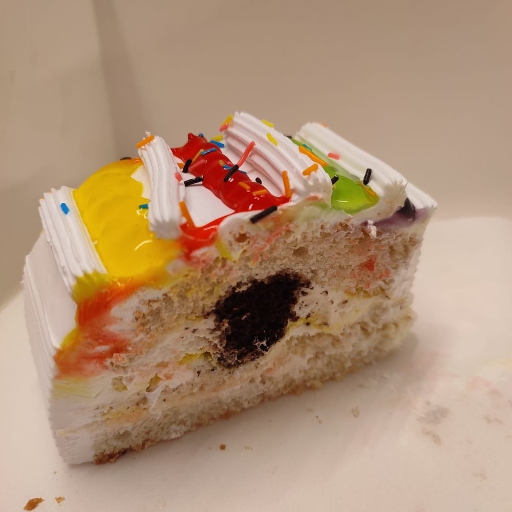 Multicolor Cassata Pastry